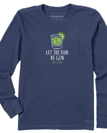 Women's Long Sleeve Crusher Tee, Long Sleeve Swearter VRLTEE020