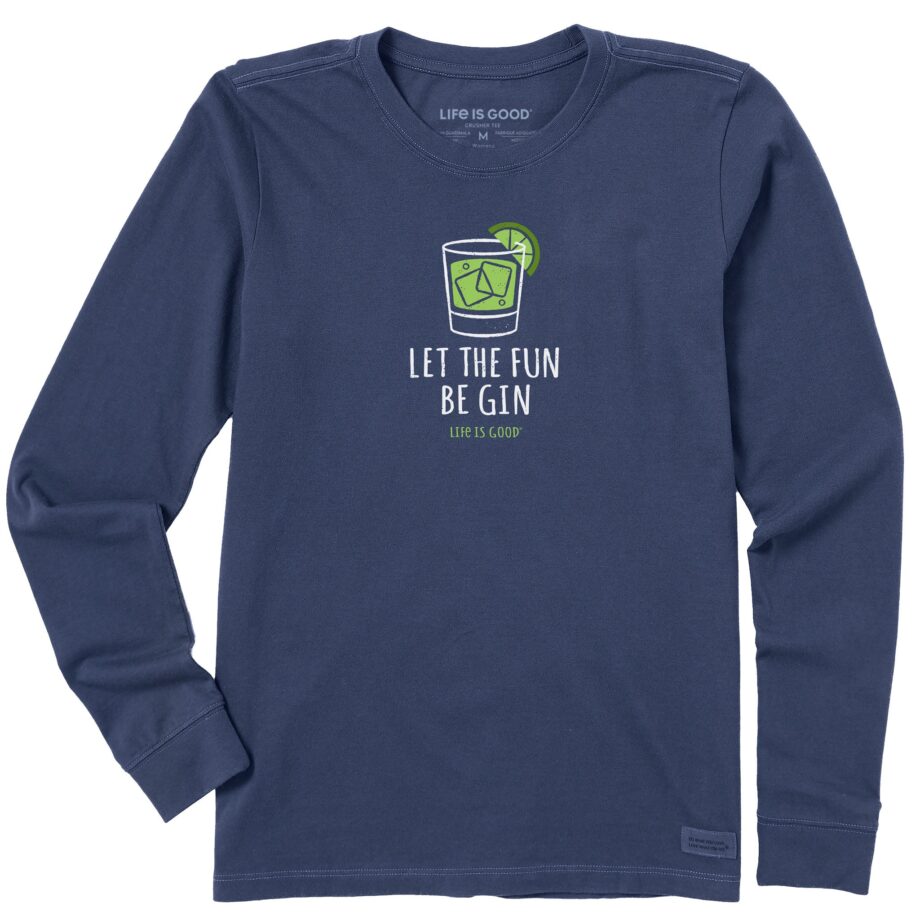 Women's Long Sleeve Crusher Tee, Long Sleeve Swearter VRLTEE020
