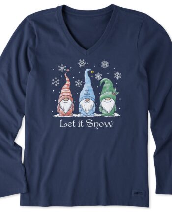 Women's Long Sleeve Crusher Tee, Long Sleeve Swearter VRLTEE011
