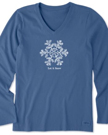 Women's Long Sleeve Crusher Tee, Long Sleeve Swearter VRLTEE015