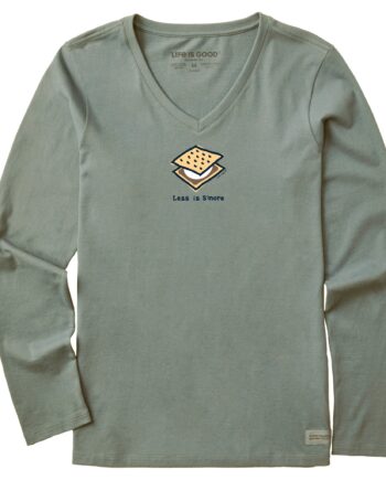 Women's Long Sleeve Crusher Tee, Long Sleeve Swearter VRLTEE004