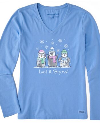Women's Long Sleeve Crusher Tee, Long Sleeve Swearter VRLTEE014