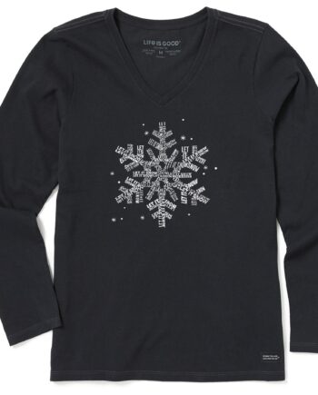 Women's Long Sleeve Crusher Tee, Long Sleeve Swearter VRLTEE018