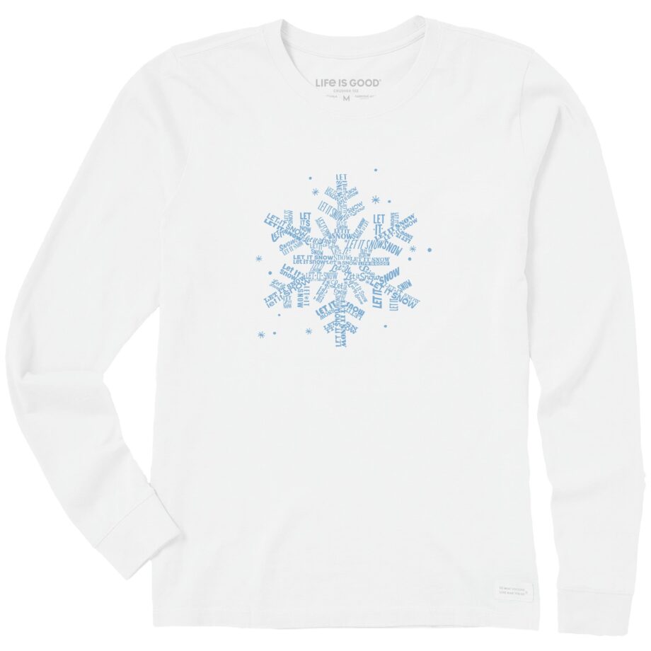 Women's Long Sleeve Crusher Tee, Long Sleeve Swearter VRLTEE017