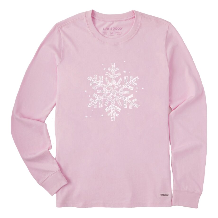 Women's Long Sleeve Crusher Tee, Long Sleeve Swearter VRLTEE017