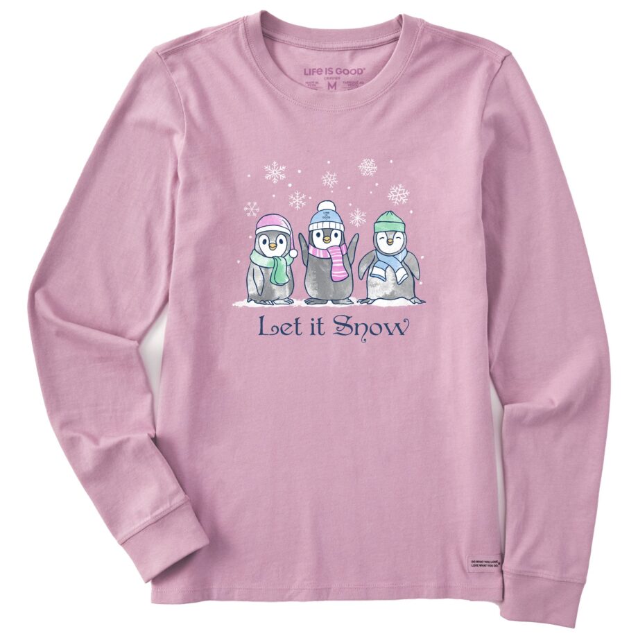 Women's Long Sleeve Crusher Tee, Long Sleeve Swearter VRLTEE013