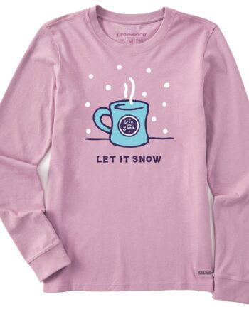 Women's Long Sleeve Crusher Tee, Long Sleeve Swearter VRLTEE012