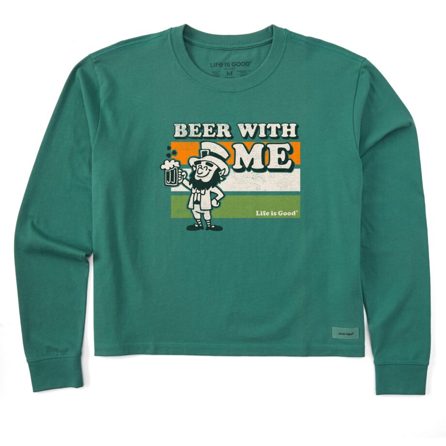 Women's Long Sleeve Crusher Tee, Long Sleeve Swearter VRLTEE002