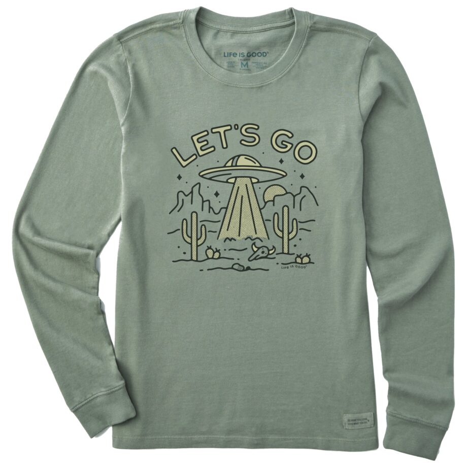 Women's Long Sleeve Crusher Tee, Long Sleeve Swearter VRLTEE027