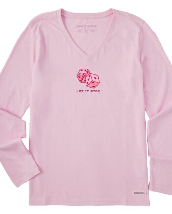 Women's Long Sleeve Crusher Tee, Long Sleeve Swearter VRLTEE007