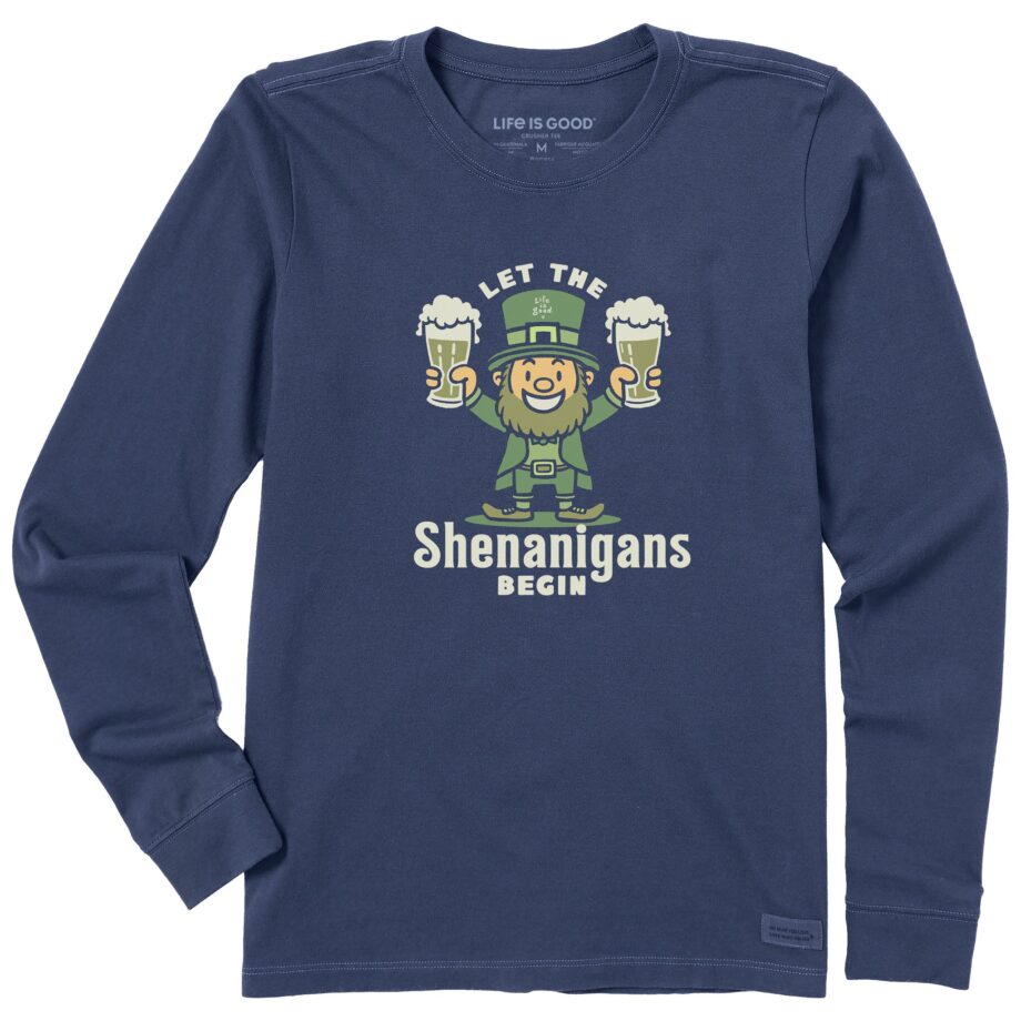 Women's Long Sleeve Crusher Tee, Long Sleeve Swearter VRLTEE021