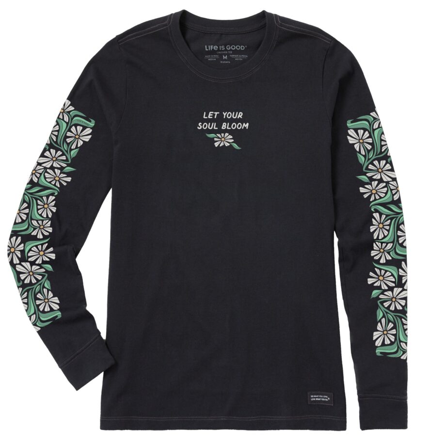 Women's Long Sleeve Crusher Tee, Long Sleeve Swearter VRLTEE023