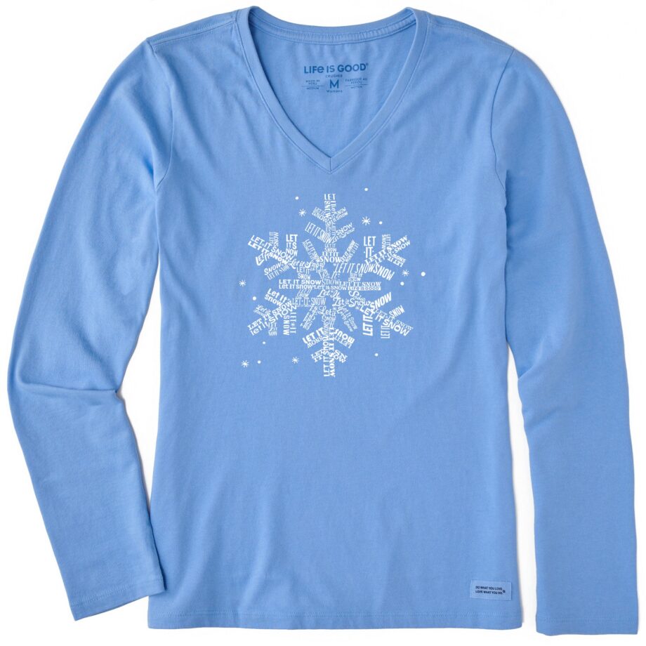 Women's Long Sleeve Crusher Tee, Long Sleeve Swearter VRLTEE018