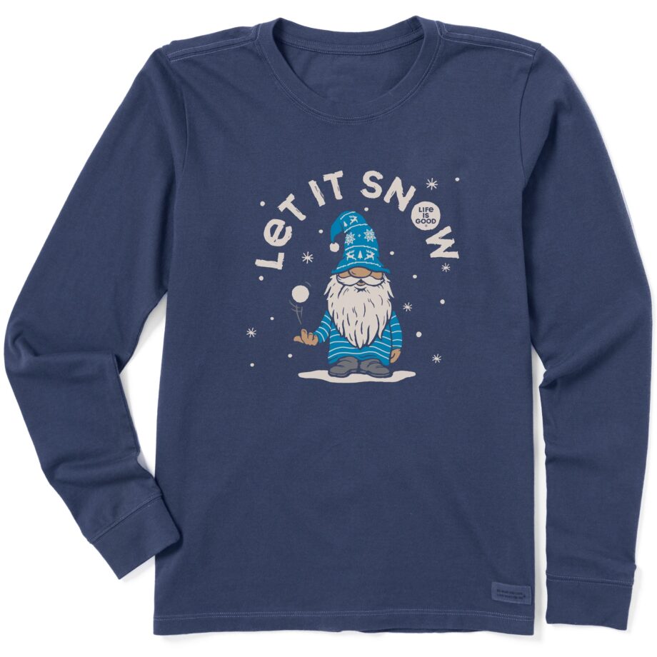 Women's Long Sleeve Crusher Tee, Long Sleeve Swearter VRLTEE009